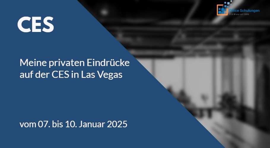 meine privaten Eindrücke auf der CES 2025 in Las Vegas